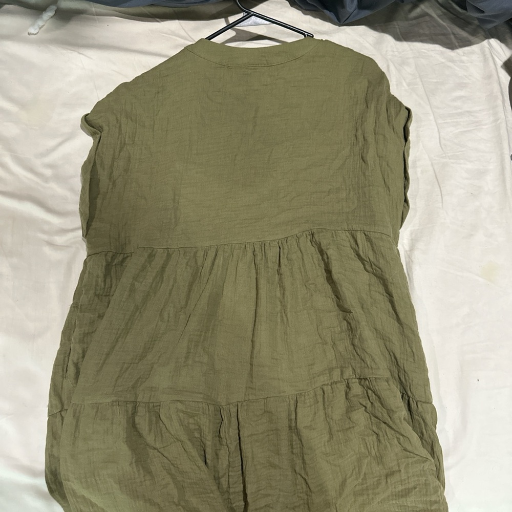 SHEIN Sage Green Casual Dress